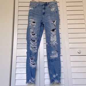 American Eagle High Rise Mom Jeans